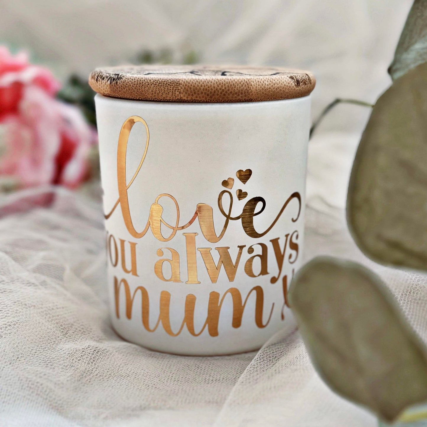 PERSONALIZED MOTHER'S DAY CANDLE