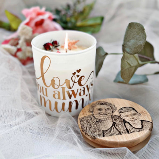 PERSONALIZED MOTHER'S DAY CANDLE