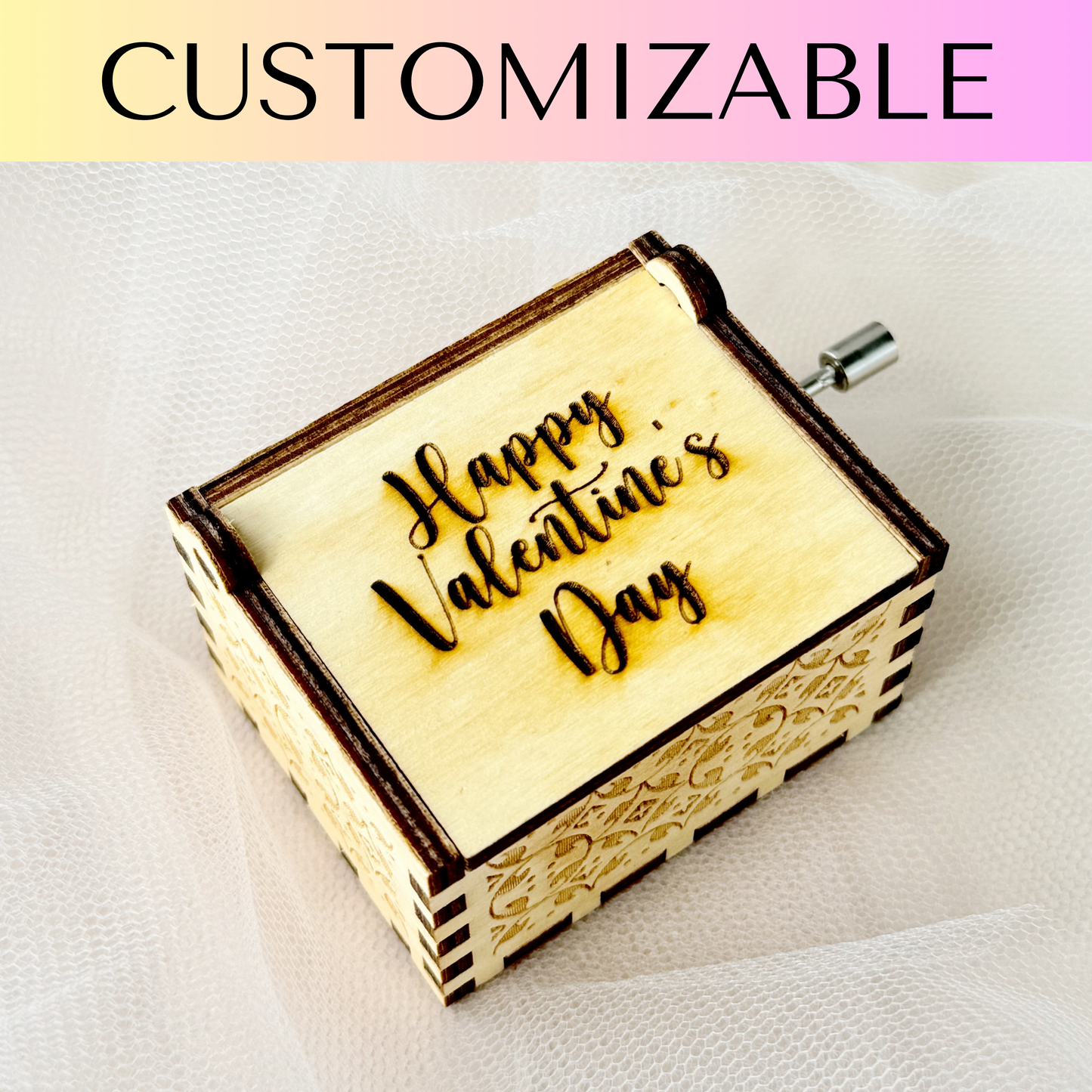 PERSONALISED MUSIC BOX