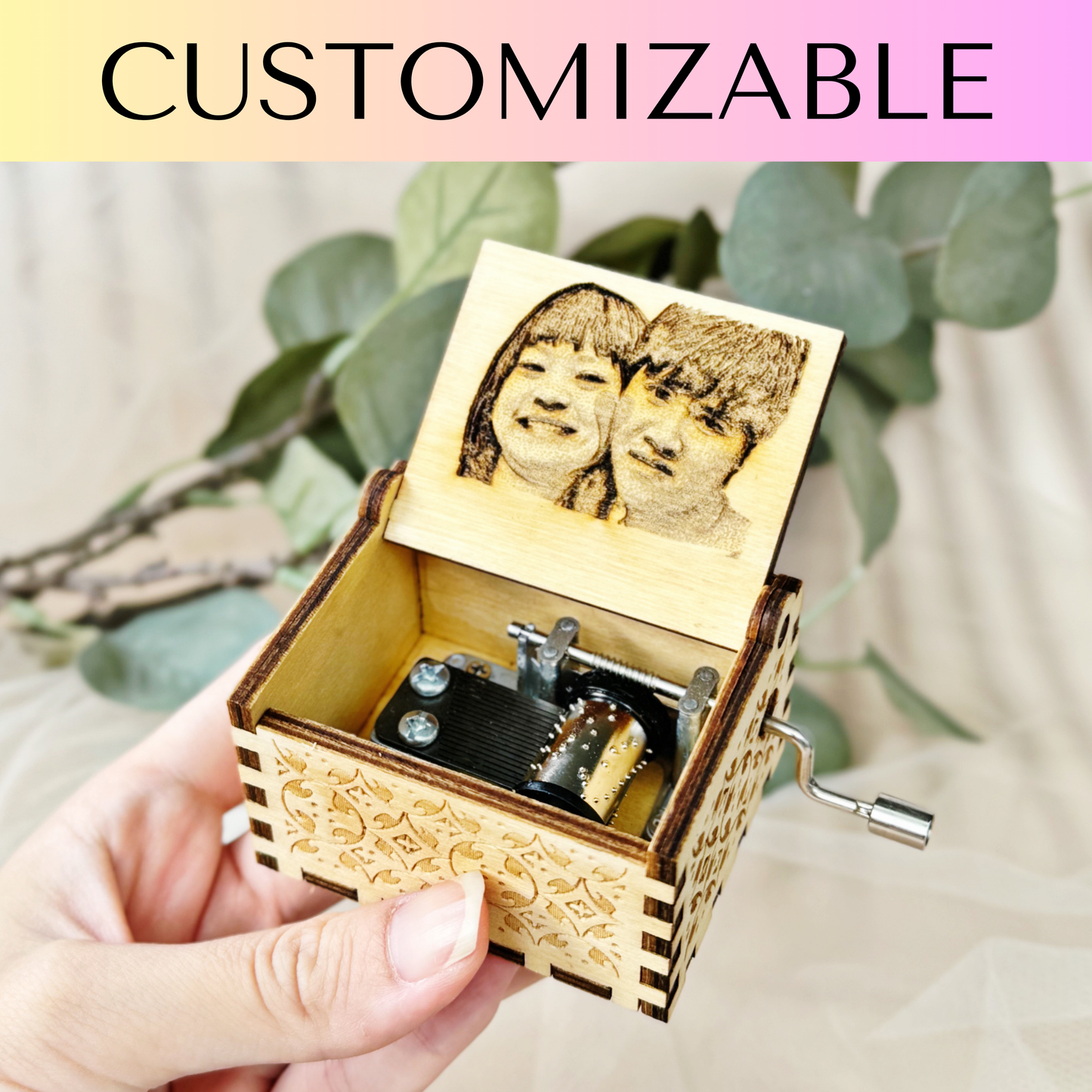 PERSONALISED MUSIC BOX