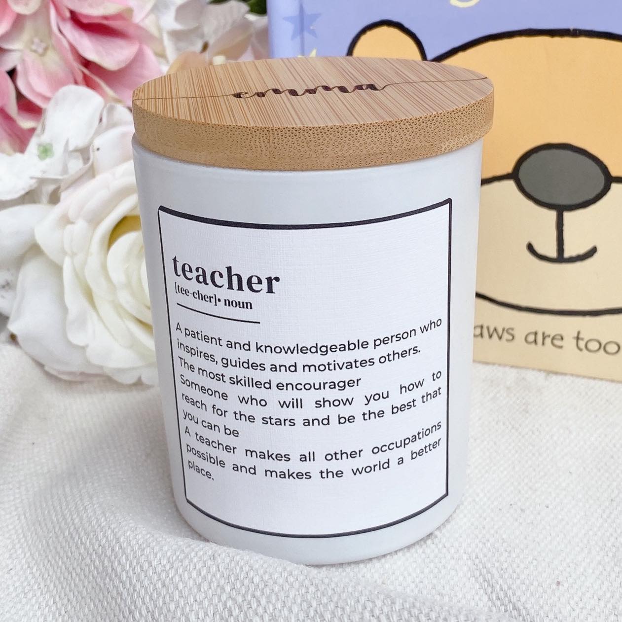 PERSONALIZED TEACHER APPRECIATION GIFT