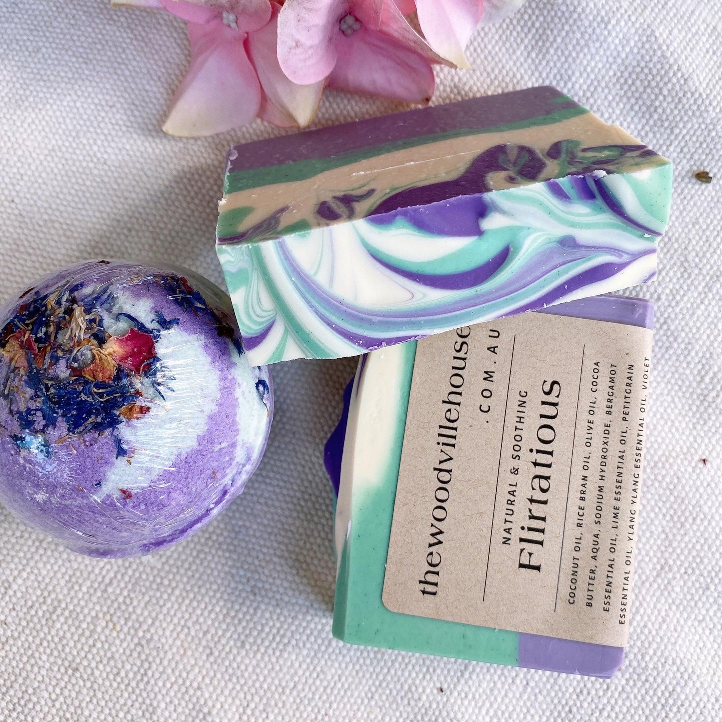 NATURAL COLD PRESSED SOAP- FLIRTATIOUS
